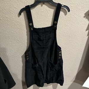 Wild Fable Black Corduroy Overalls
